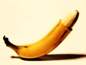 banana simboliza um pênis aumentado